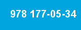 978 177-05-34 978 177-05-34